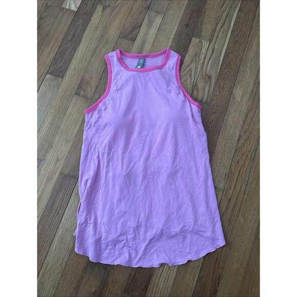 Shebird Women's Pink Split Back Freedom Bra Sleeveless Racerback Tank Size XS - Picture 1 of 6